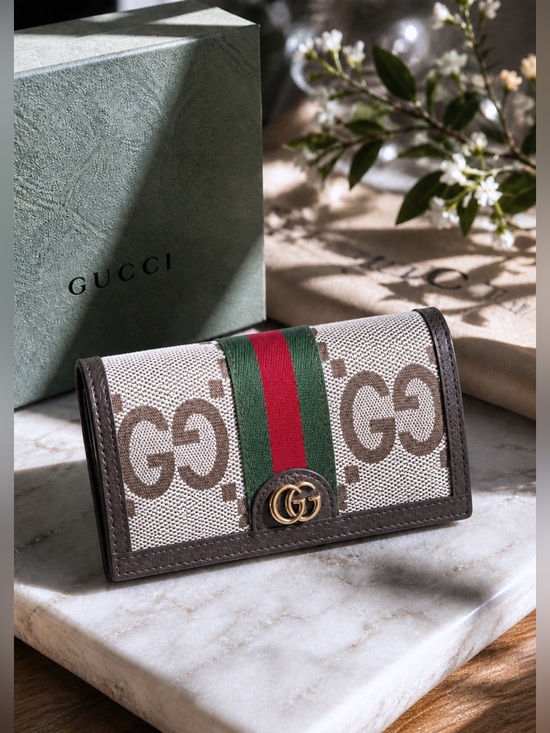 Gucci Handbags - GUCCI Ophidia continental wallet